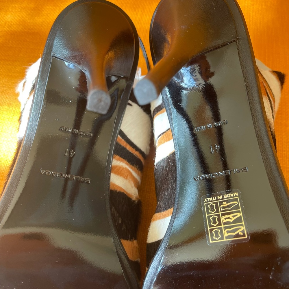 BALENCIAGA Vintage animals print Heels - Picture 6 of 11